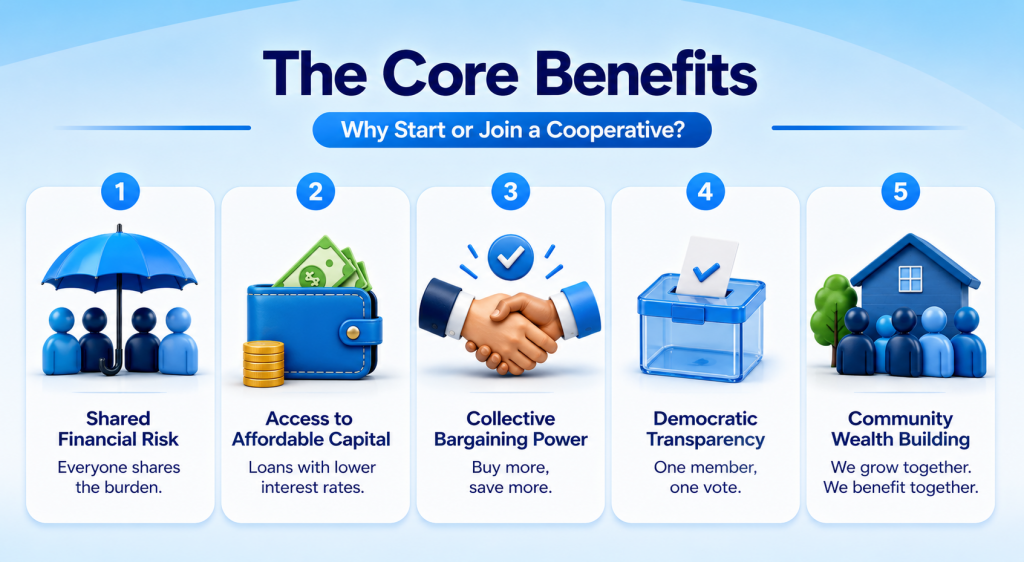 Benefits of Joining a Cooperative Society
